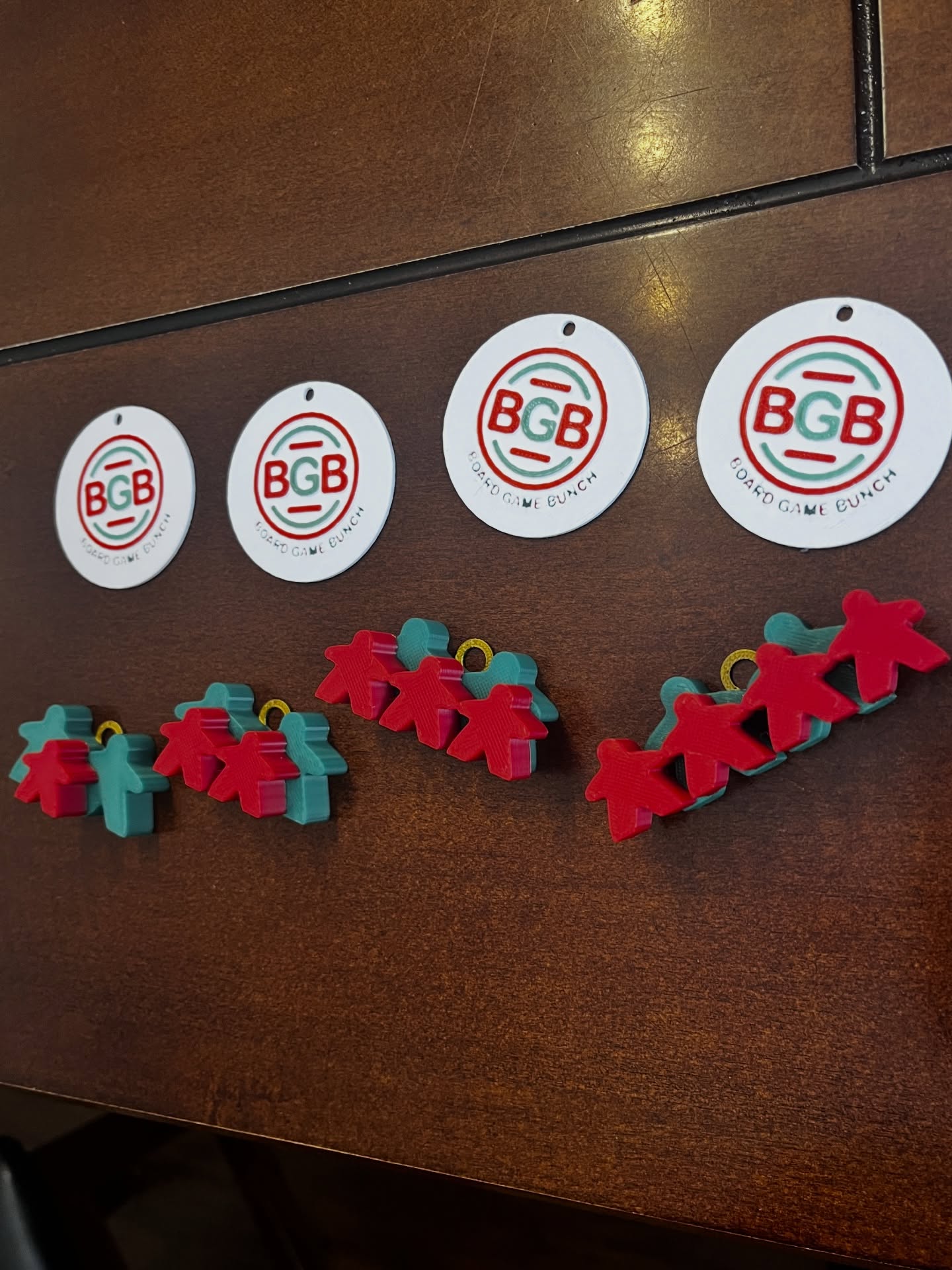 Custom ornaments for friends and family. 

#3dprint #christmas #ornament #boardgames