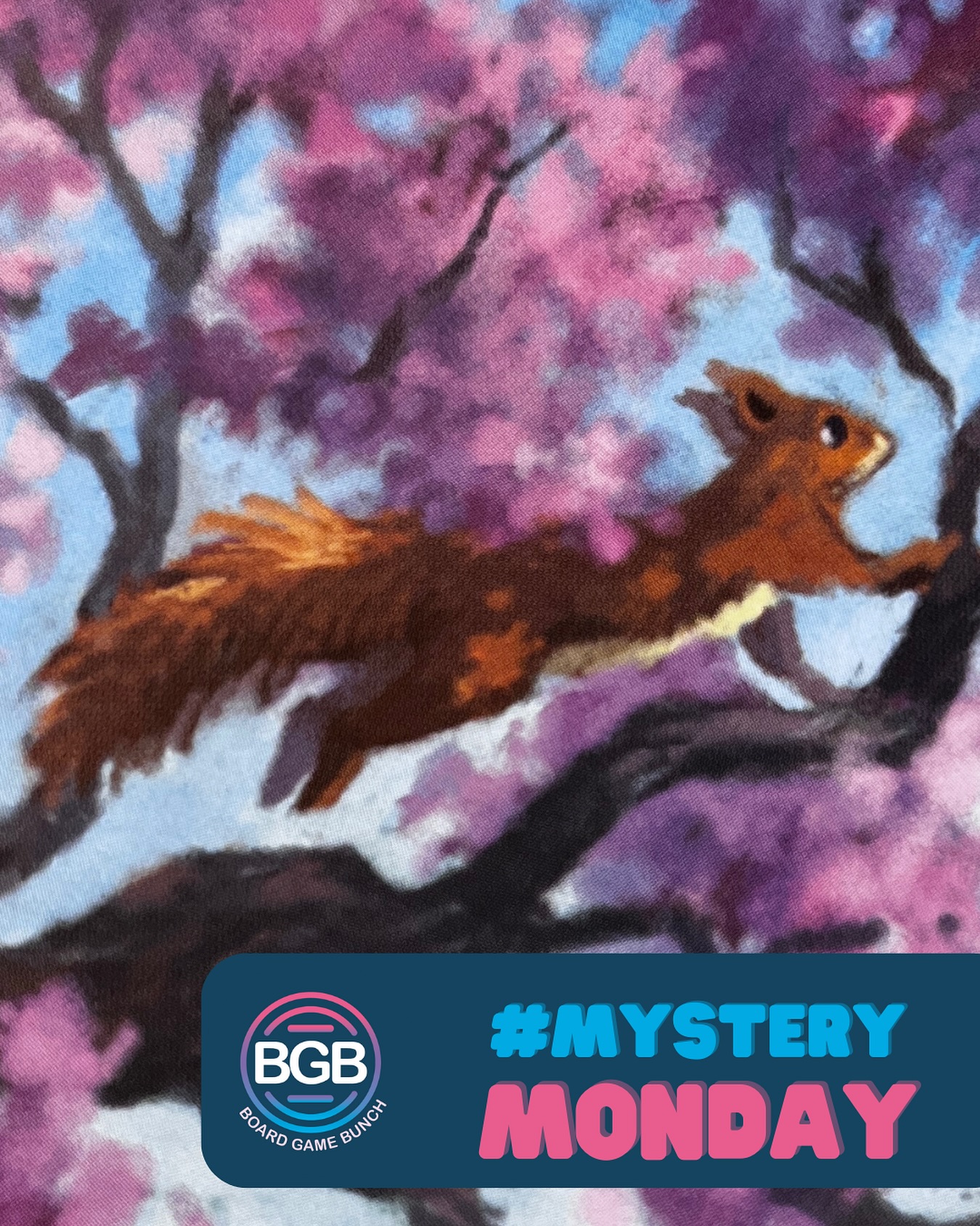 Our submission for ‘Mystery Monday🎲’. 

Today the theme is “Squirrel ” chosen by @drinksandmeeples 
 
We haven’t played this game in a while but it was a great find when we bought it. It has all of the cute critter vibes and some great components. 

Do you know this game? Drop a comment? If you don’t take your best guess. 

Want to play along with out participating? Check back next week to find the name. 

#mysterymonday🎲 #tabletopgames #boardgamesofinstagram
#iloveboardgames #boardgamebunch