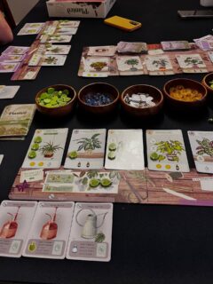 Another round of Planted. 

Had two guys over for a Dads game night and my friend Matt (who works in forestry) wanted to play Planted. 

I was so caught up having fun I forgot that I run an Instagram account. 

In the end the guy with the advanced degree in forestry took the game. 

#plants #iloveboardgames #gamenight #boardgames #boardgamebunch